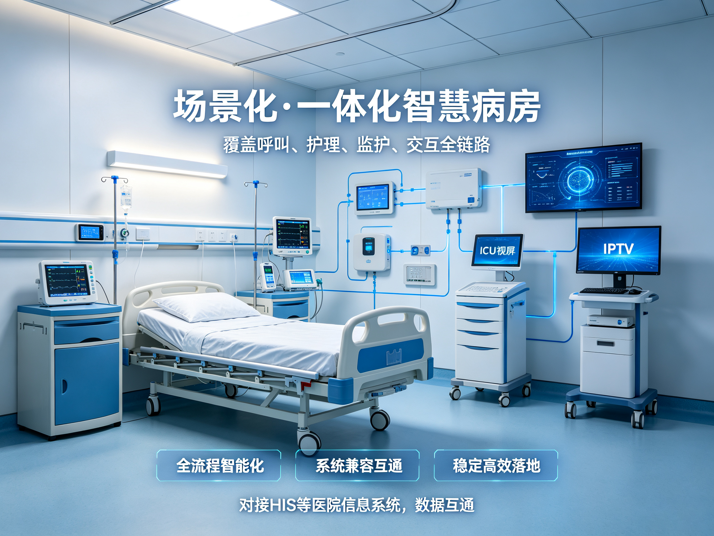 智慧病房产品体系架构图